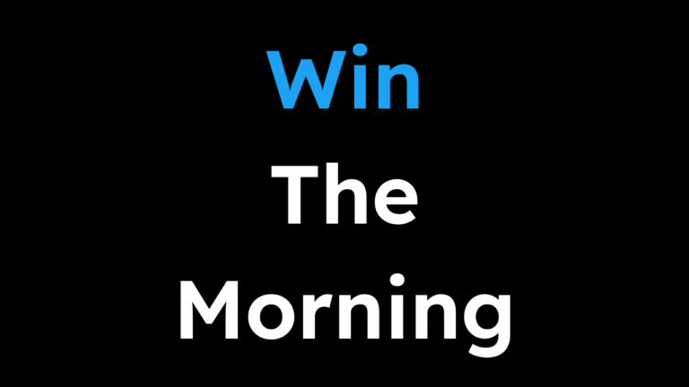 Stop Checking Your Phone In The Morning